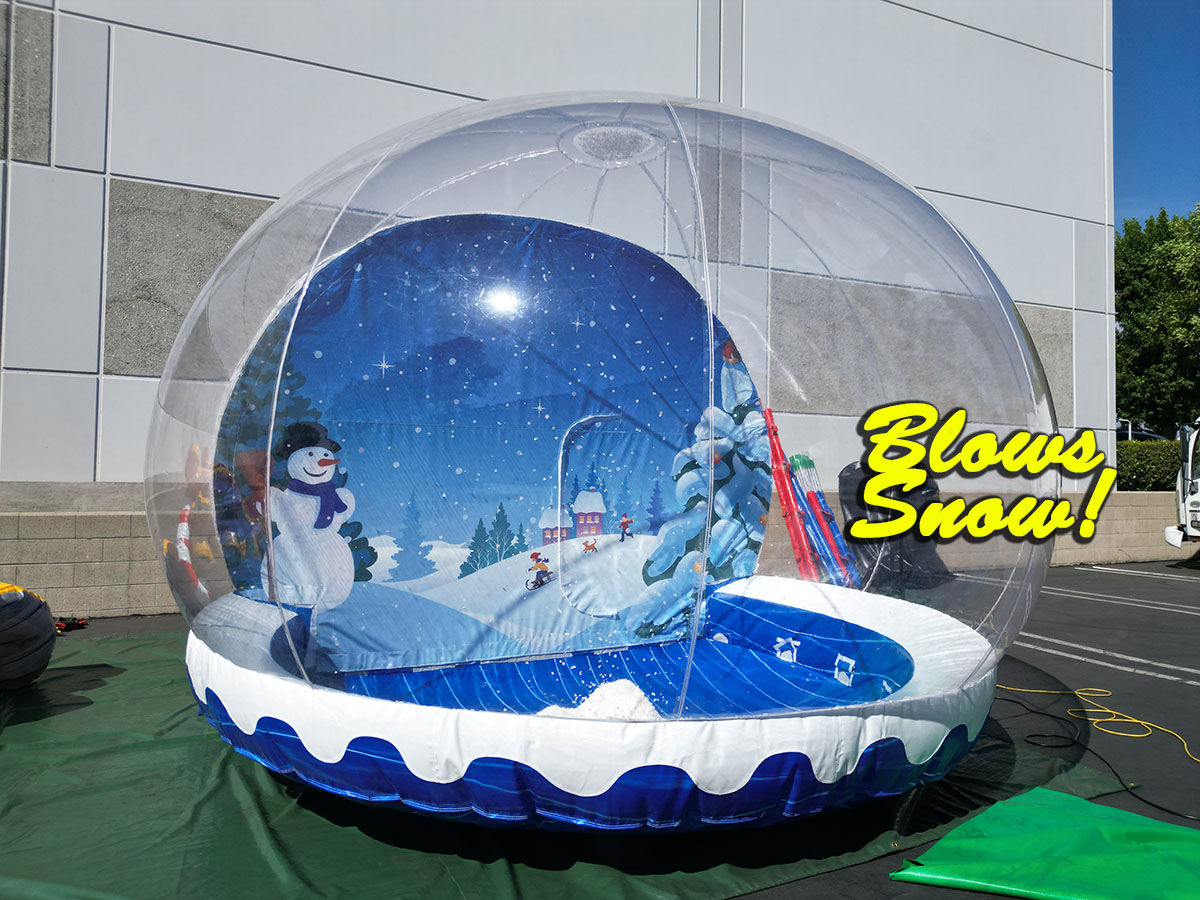 Inflatable Snow Globe Photo Station 2