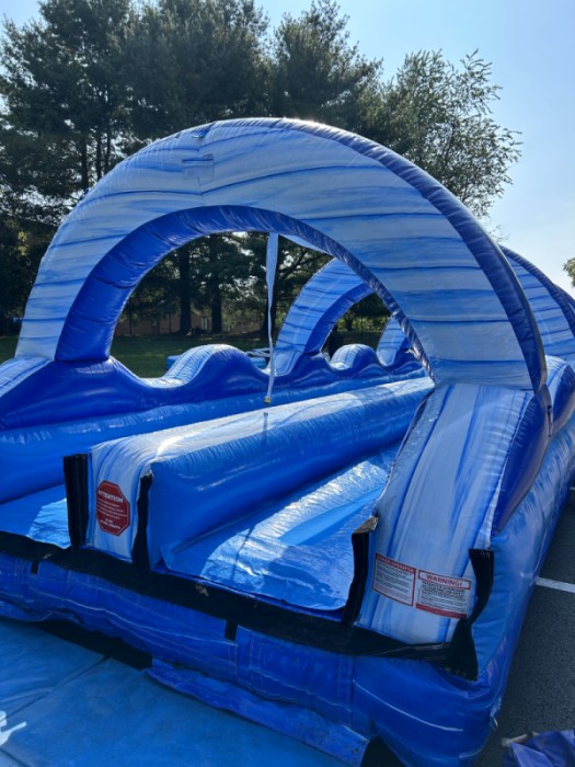 Blue Dual Lane Slip n Slide