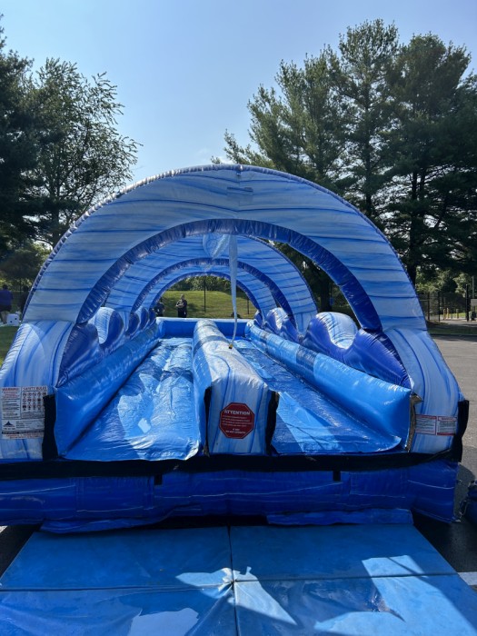 Blue Dual Lane Slip n Slide