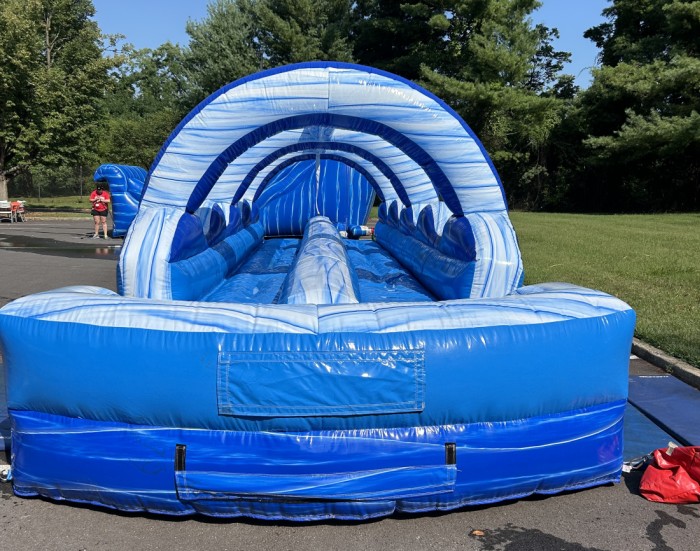 Blue Dual Lane Slip n Slide