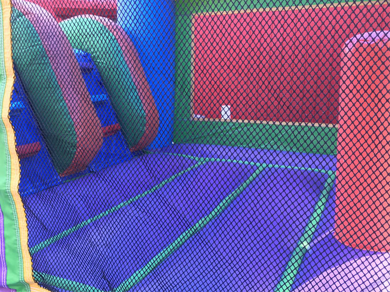 2-in-1 Bounce & Double Slide w\ Pillars