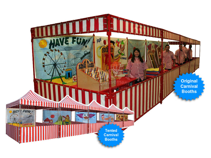 5 Carnival Booths 10 Games