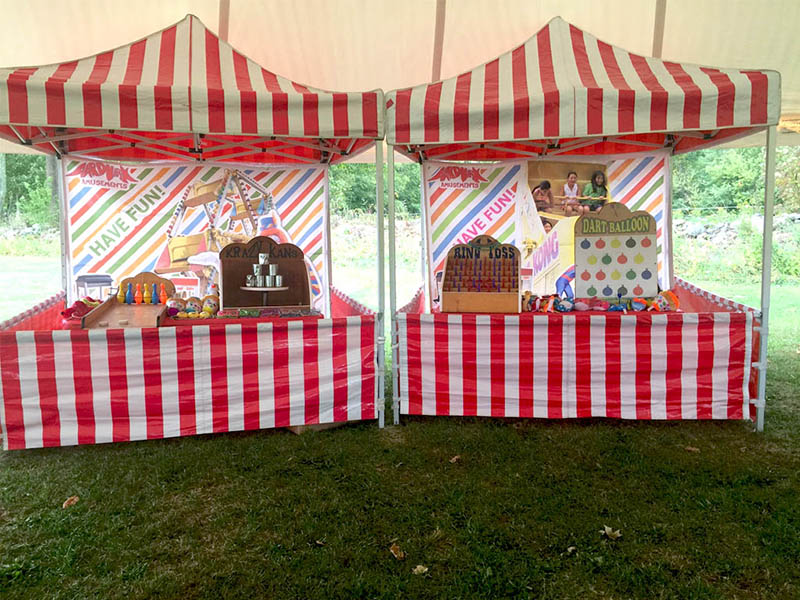 5 Carnival Booths 10 Games