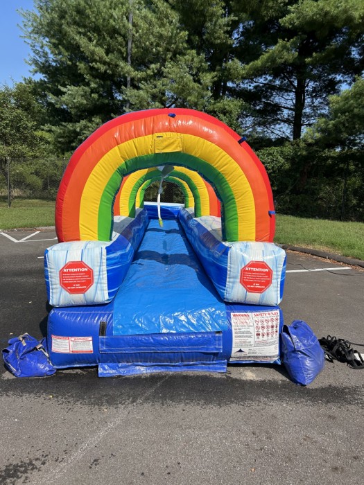 Rainbow Slip n Slide