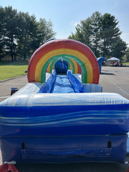 Rainbow Slip n Slide