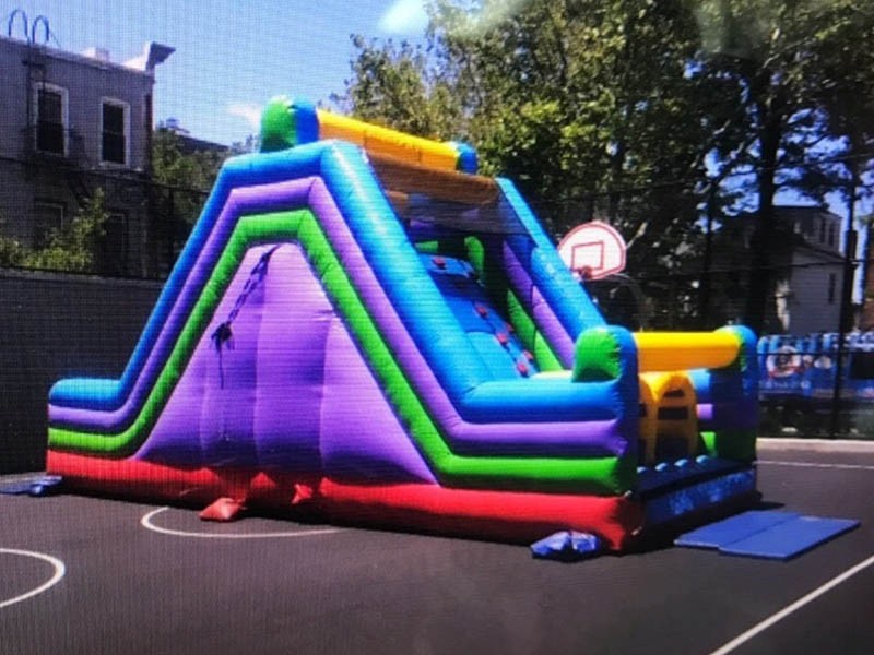 Rock Wall Slide Inflatable