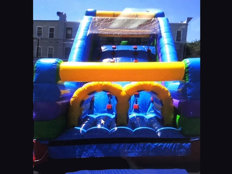 Rock Wall Slide Inflatable