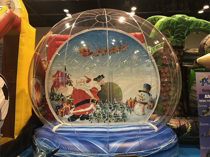 Inflatable Snow Globe Photo Station